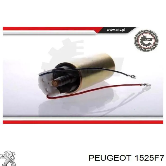 1525F7 Peugeot/Citroen Módulo de alimentación de combustible