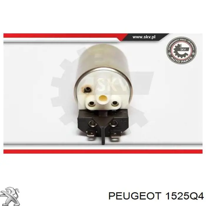 1525Q4 Peugeot/Citroen módulo alimentación de combustible