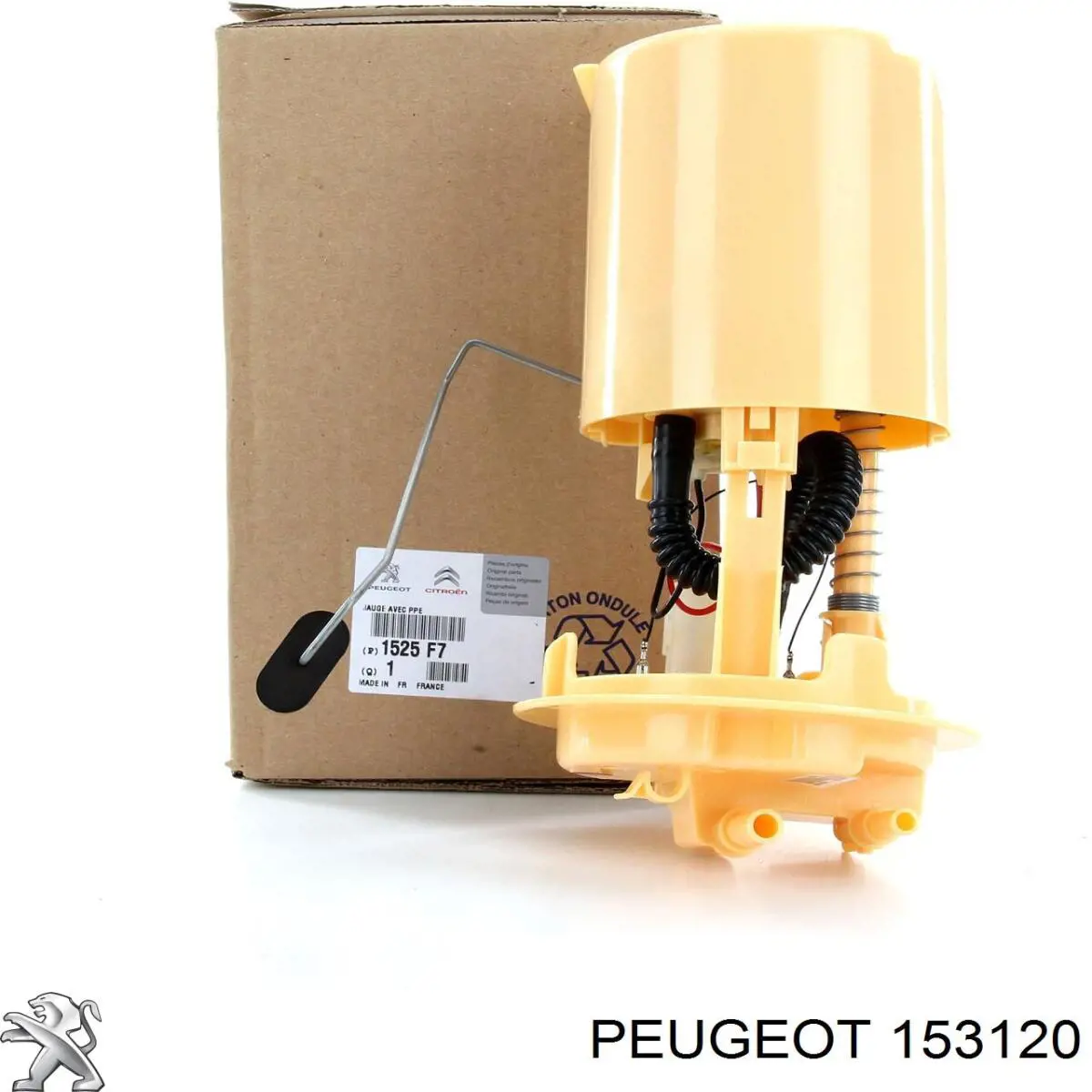 Tapa de la bomba de combustible 153120 Peugeot/Citroen