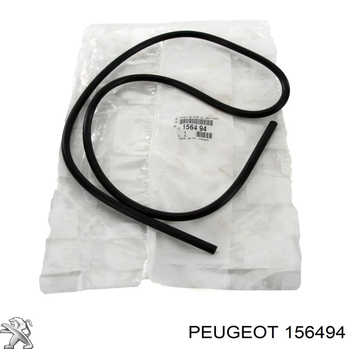 Tubería de retorno de combustible de los inyectores Peugeot/Citroen 156494 precio, desde 14,93 EUR