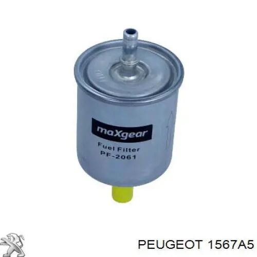 1567A5 Peugeot/Citroen Filtro de gasolina