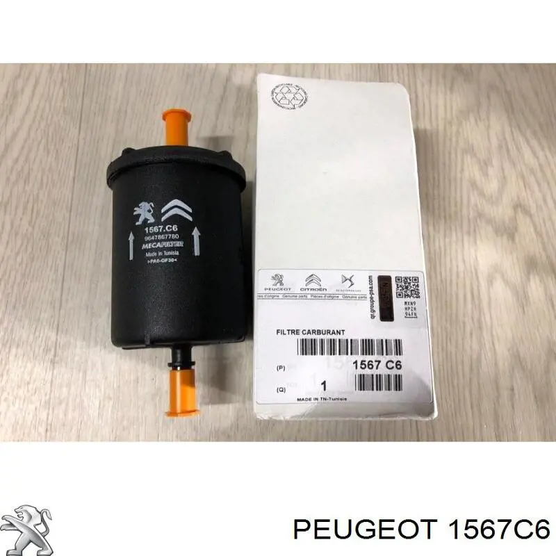 Filtro combustible Peugeot/Citroen 1567C6 precio, desde 7,18 EUR