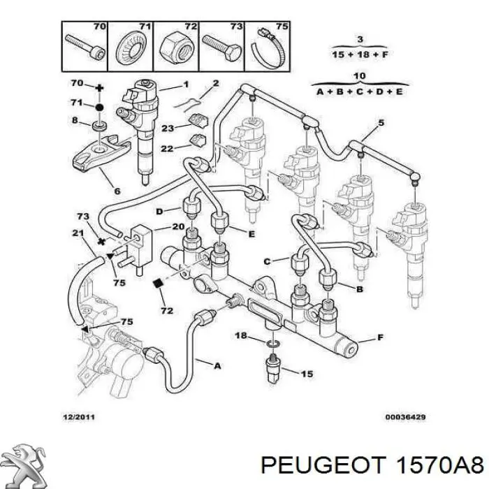 1570A8 Peugeot/Citroen