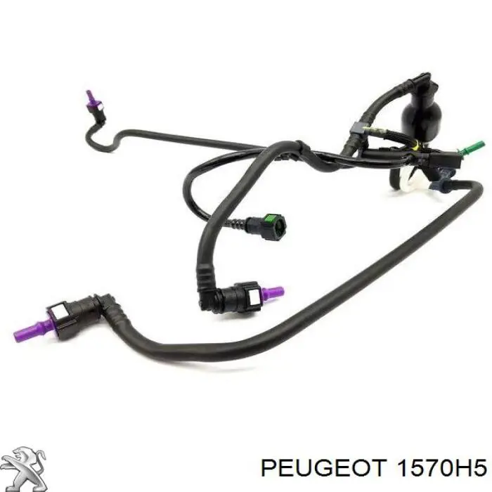 Comprar 1570H5 Peugeot/Citroen Tubo de combustible de la bomba de alta presión al riel de combustible