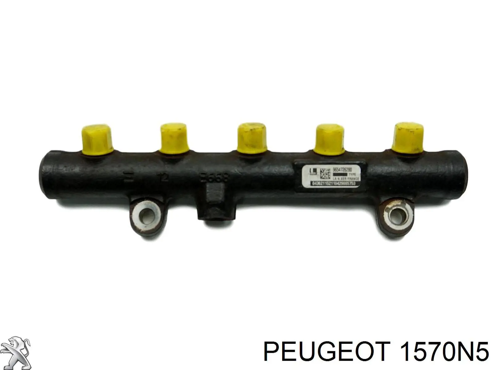 Rampa De Inyección Combustible para Peugeot 407 (6E)