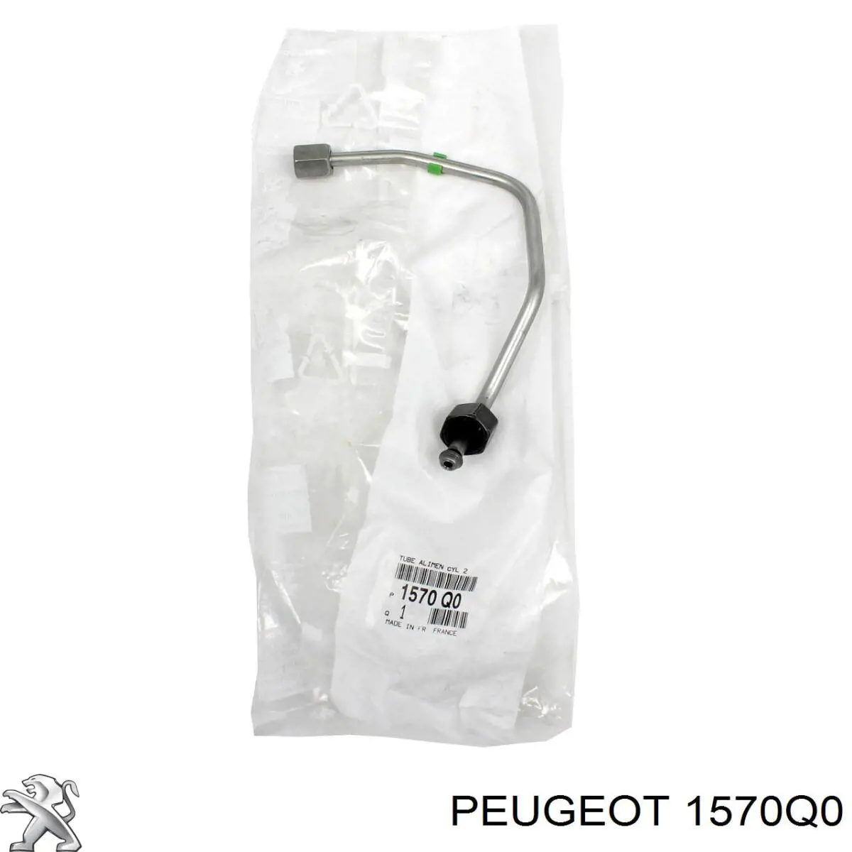 Comprar 1570Q0 Peugeot/Citroen Tubería de combustible, sistema inyección, cilindro 2