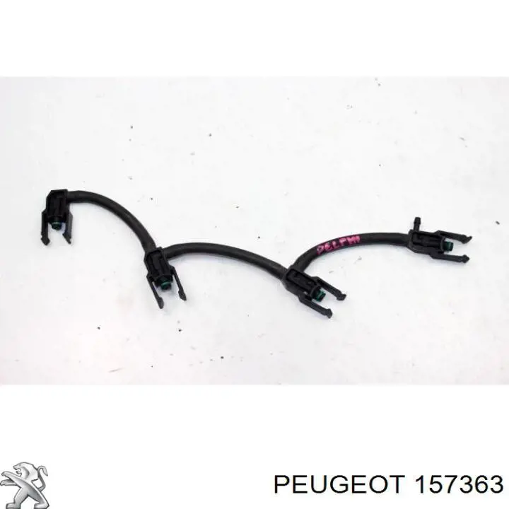 Tubería de retorno de combustible de los inyectores Peugeot/Citroen 157363 precio, desde 7,85 EUR