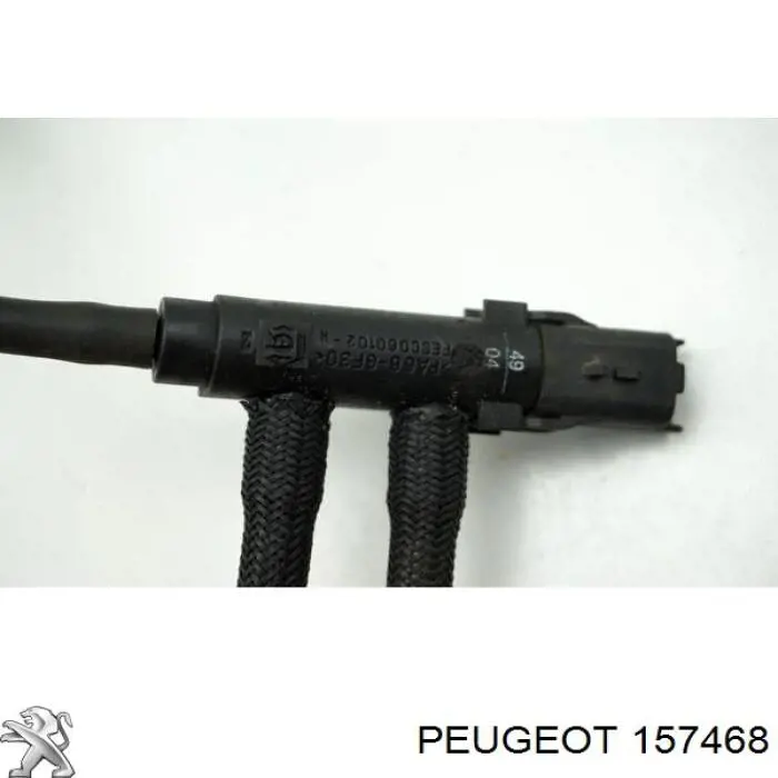 Tubería de retorno de combustible de los inyectores 157468 Peugeot/Citroen