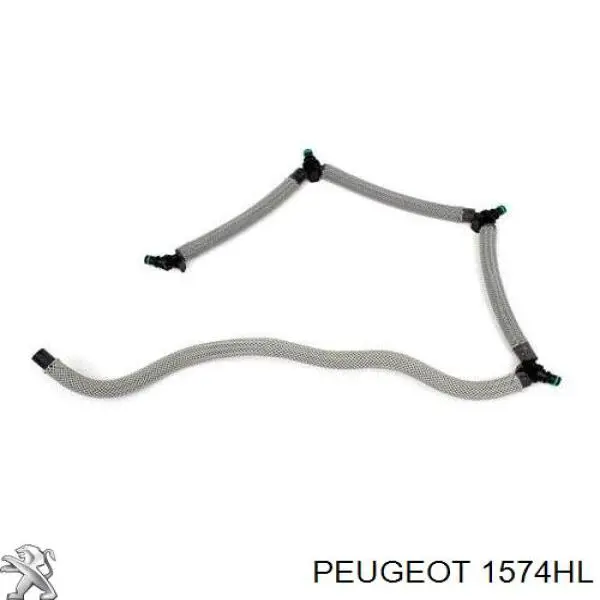Comprar 1574HL Peugeot/Citroen Tubería de retorno de combustible de los inyectores
