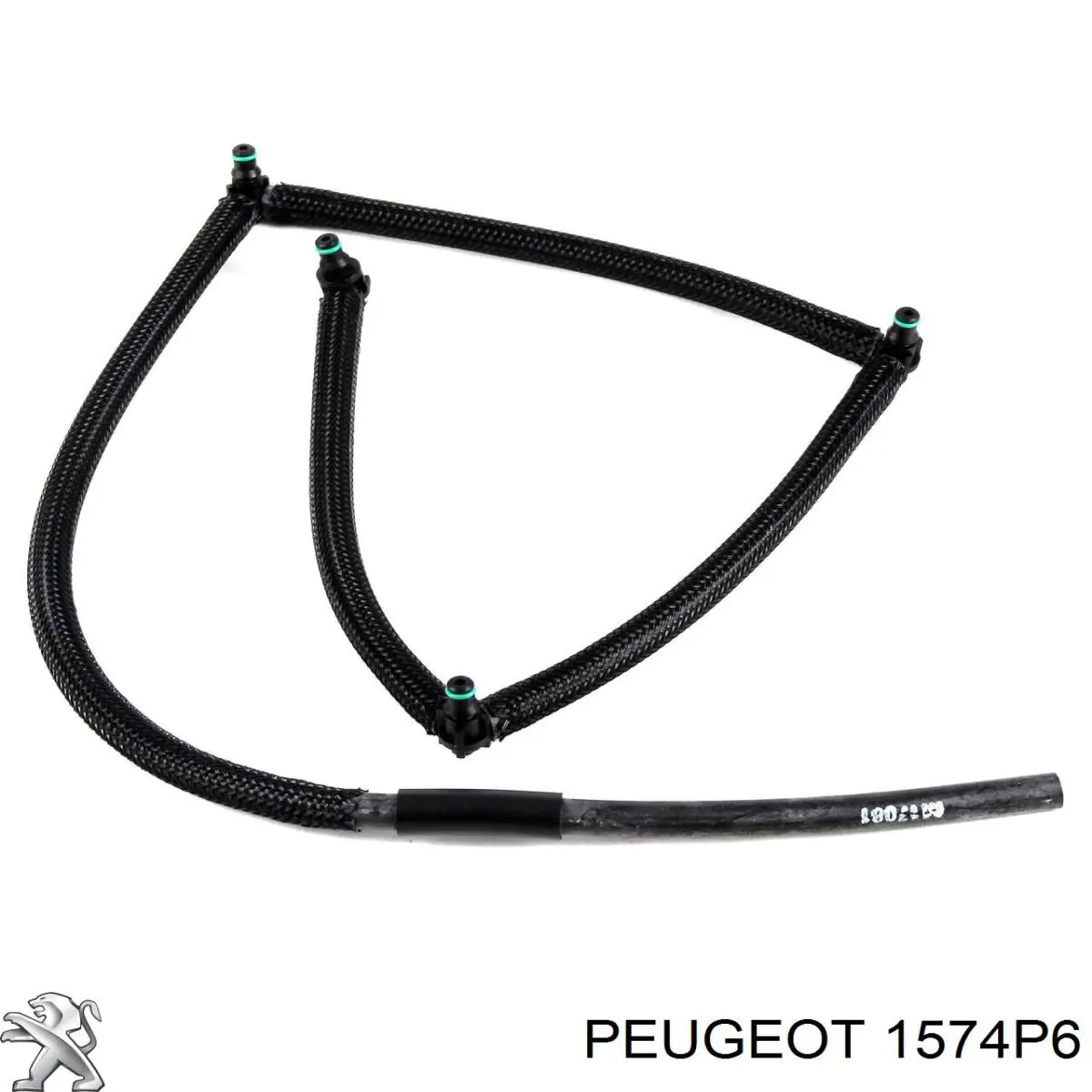 Comprar 1574P6 Peugeot/Citroen Tubería de retorno de combustible de los inyectores