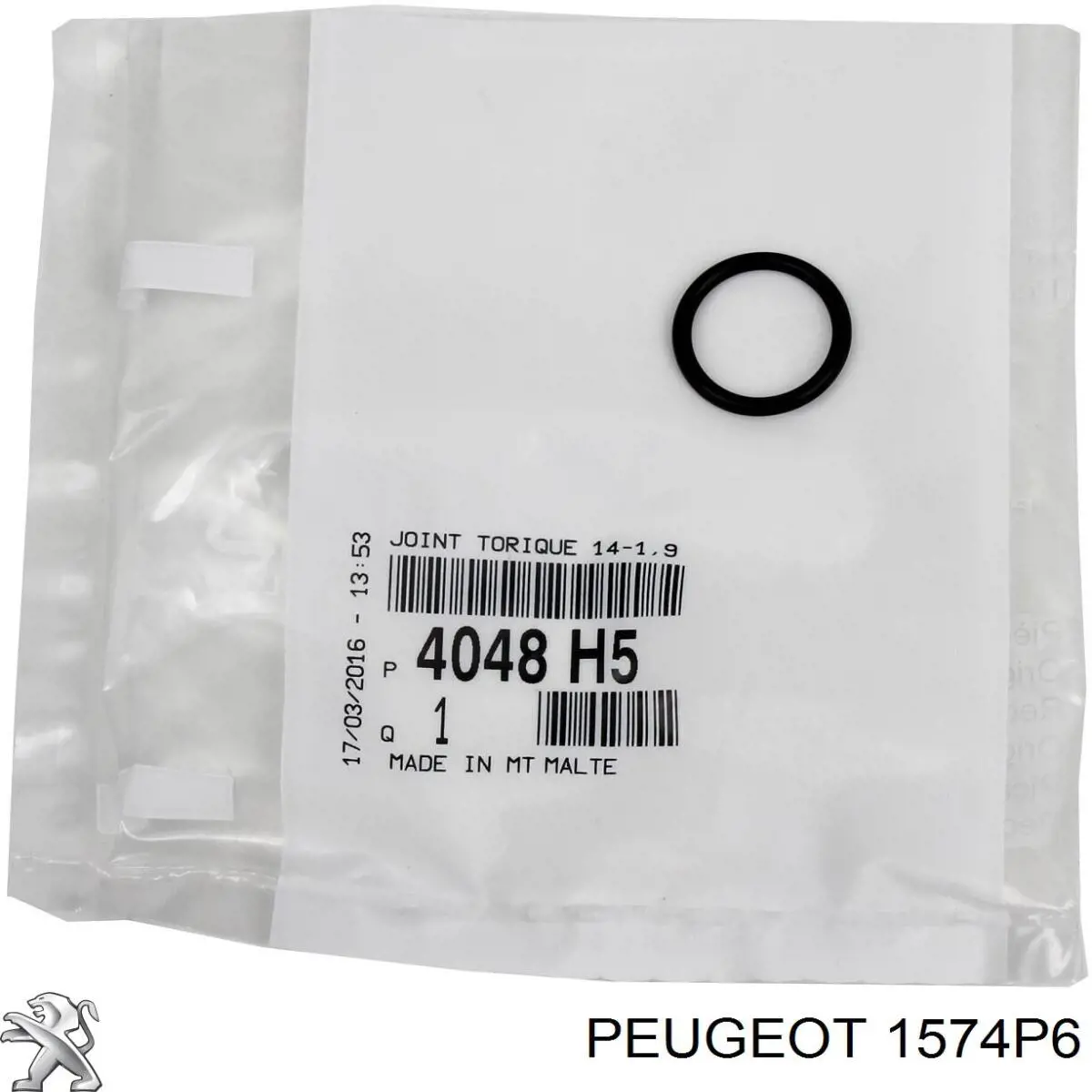 Tubería de retorno de combustible de los inyectores Peugeot/Citroen 1574P6 precio, desde 42,84 EUR