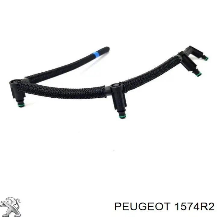 1574R2 Peugeot/Citroen Tubo flexible, combustible de fuga 