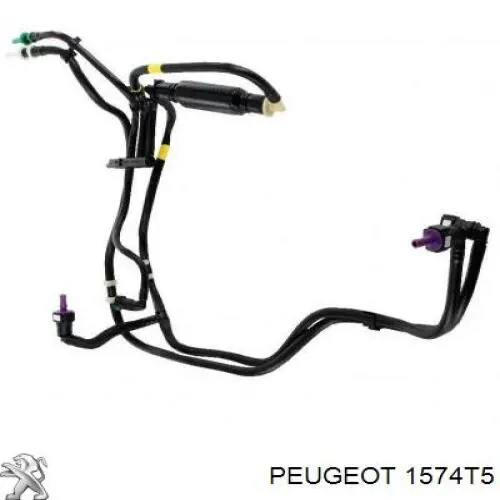 Juego de tuberías de combustible 1574T5 Peugeot/Citroen