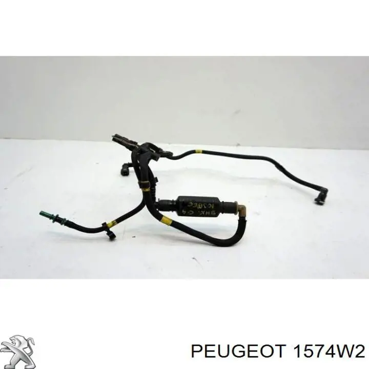 Tubo de combustible del filtro a la bomba 1574W2 Peugeot/Citroen