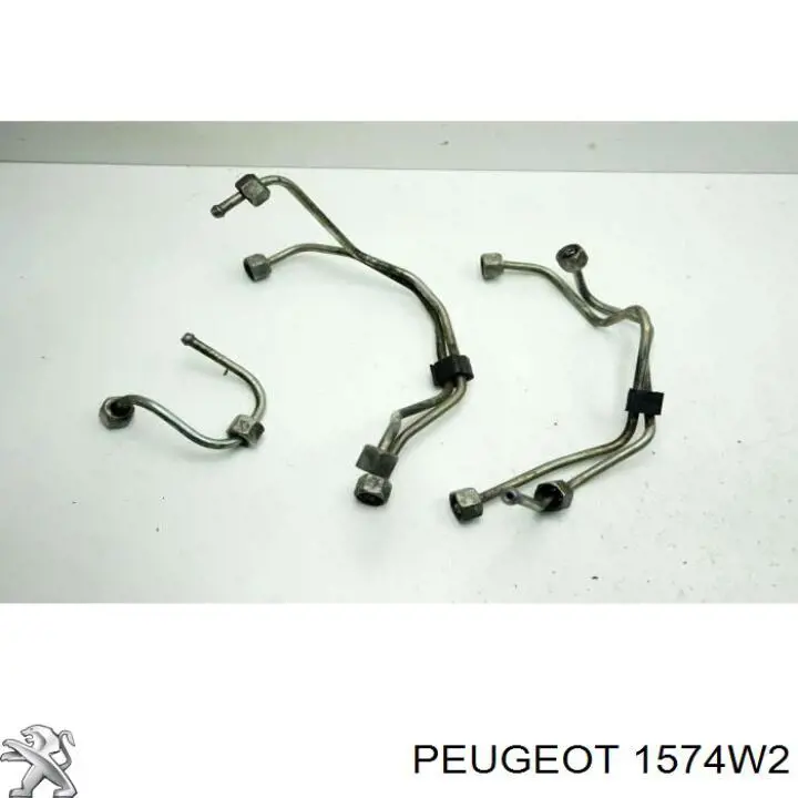 1574W2 Peugeot/Citroen Tubo de combustible del filtro a la bomba