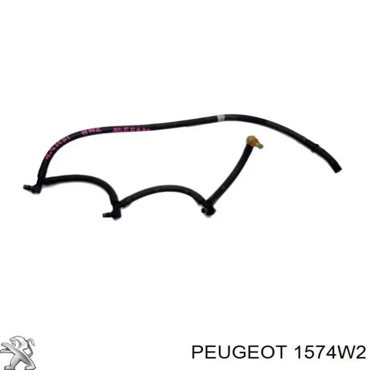 Comprar 1574W2 Peugeot/Citroen Tubo de combustible del filtro a la bomba