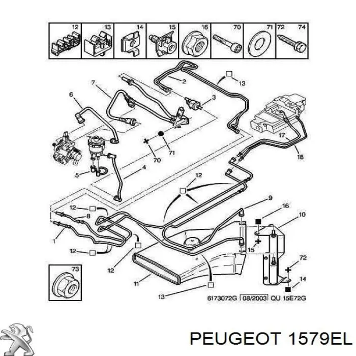  Peugeot/Citroen 1579EL precio, desde 34,94 EUR