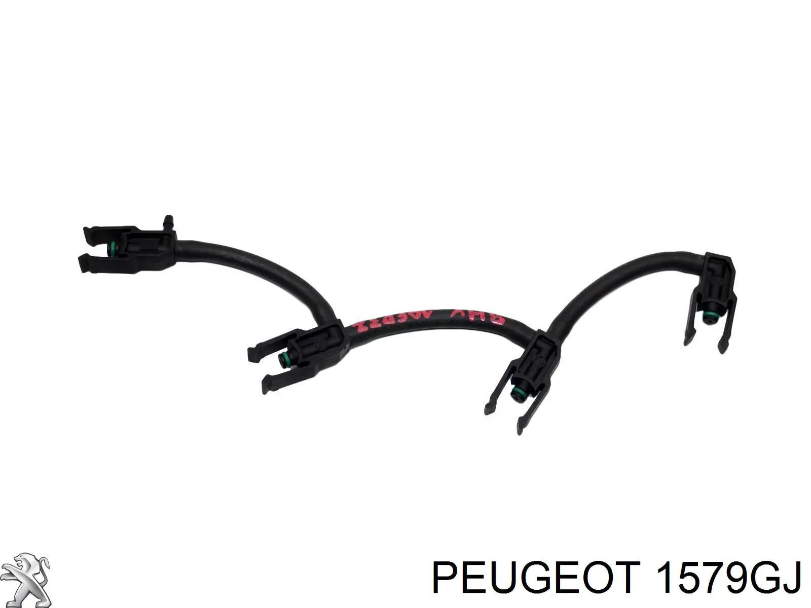Tubería de retorno de combustible de los inyectores Peugeot/Citroen 1579GJ precio, desde 7,40 EUR