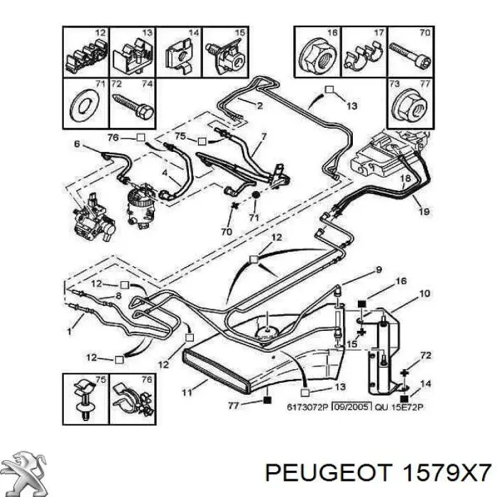 1579X7 Peugeot/Citroen