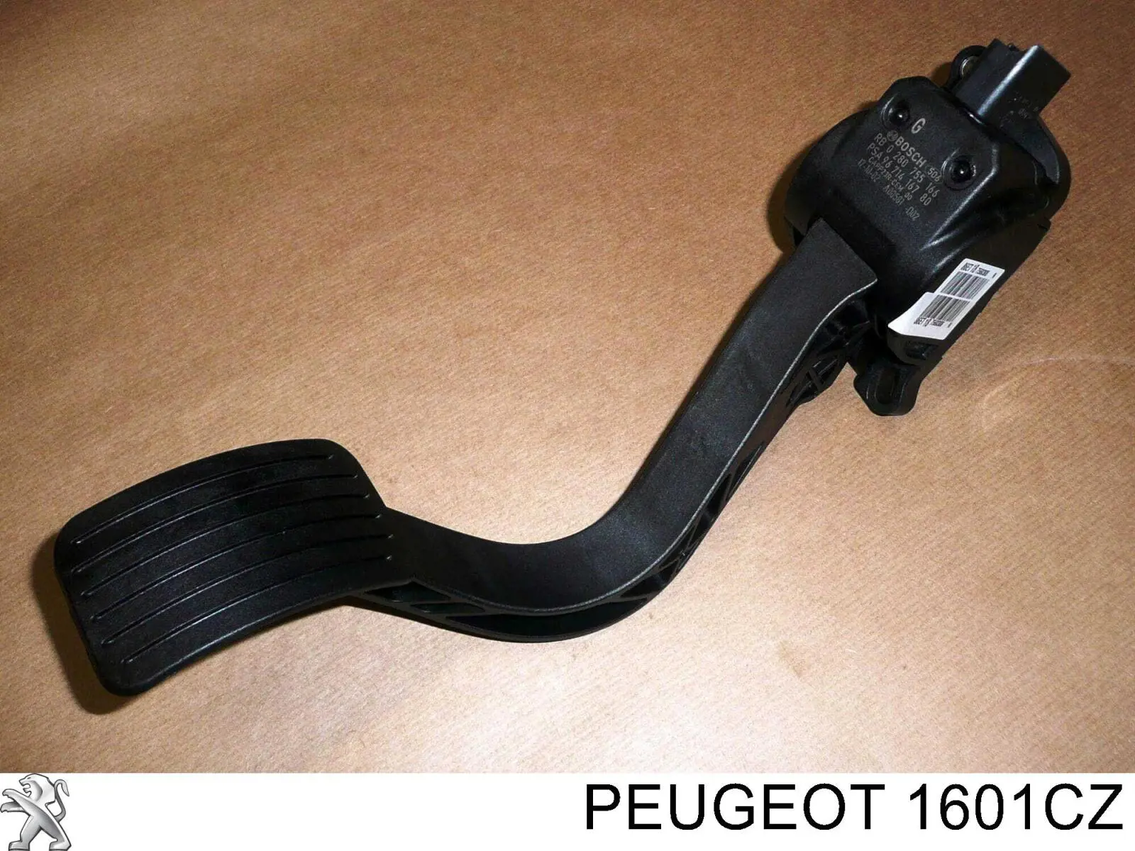 1601CZ Peugeot/Citroen pedal de acelerador