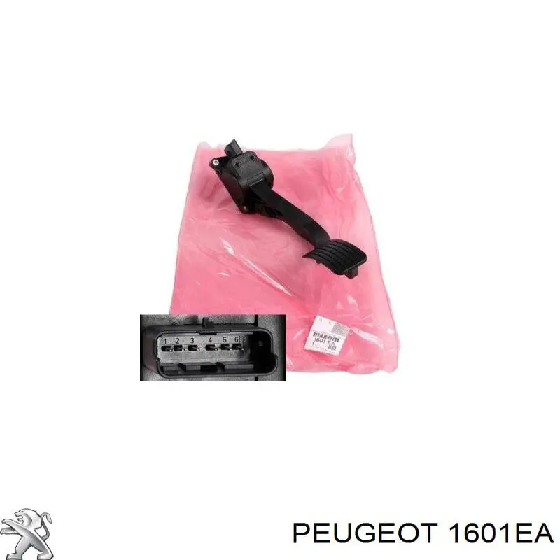 Comprar 1601EA Peugeot/Citroen Pedal del acelerador