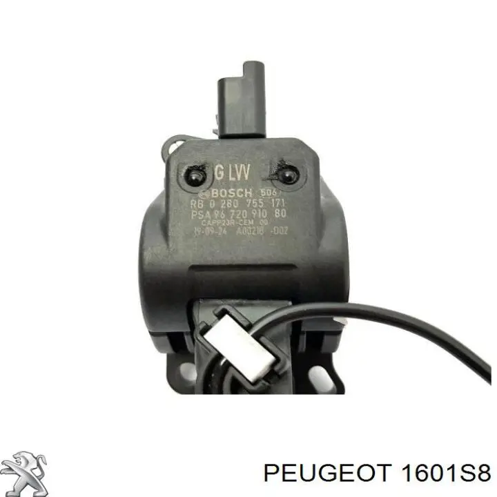 Potenciómetro pedal acelerador Peugeot/Citroen 1601S8 precio, desde 45,01 EUR