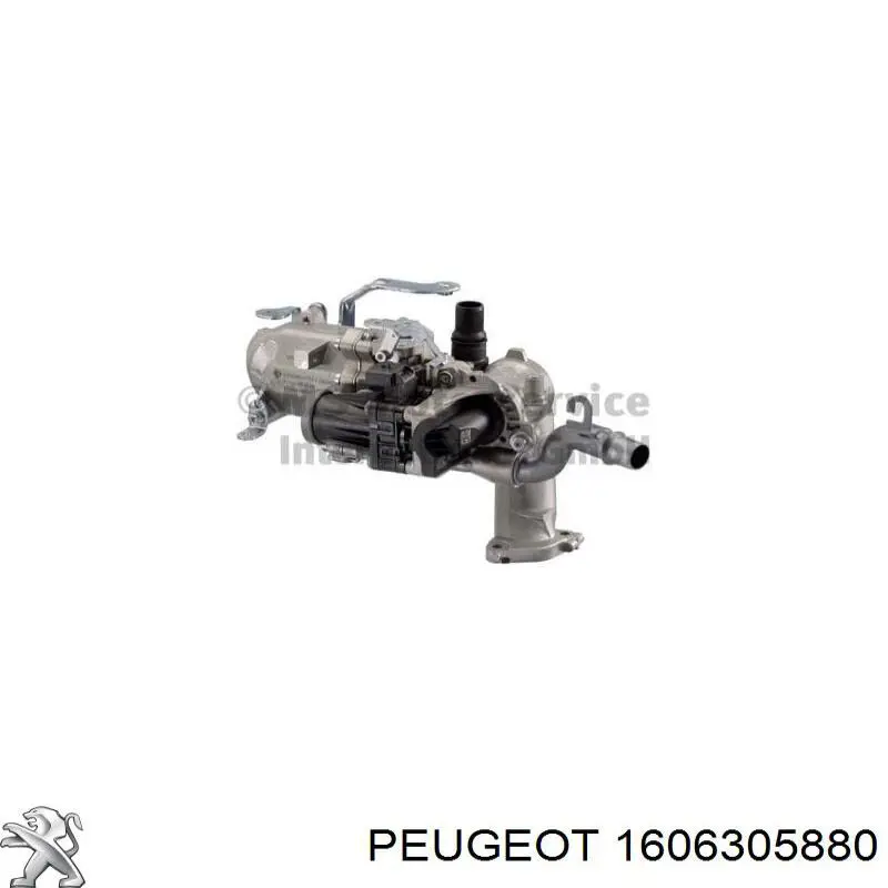 1606305880 Peugeot/Citroen enfriador egr de recirculación de gases de escape