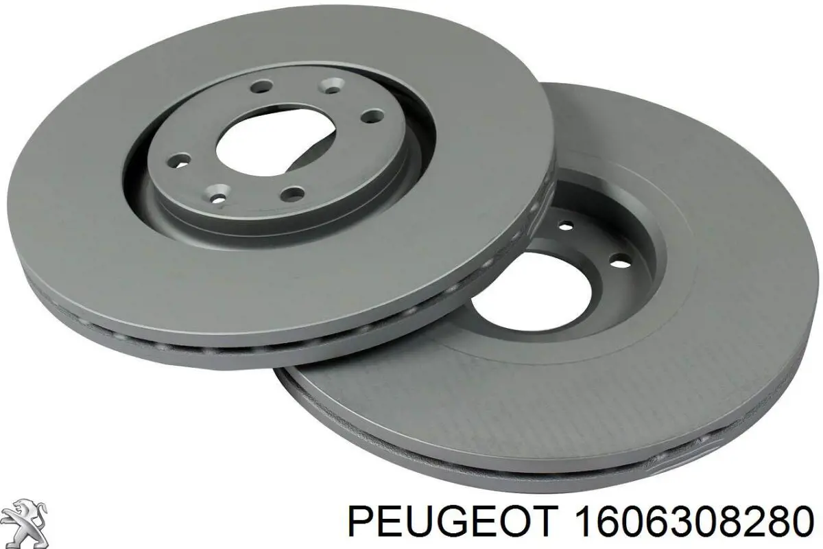 Disco de freno 1606308280 Peugeot/Citroen