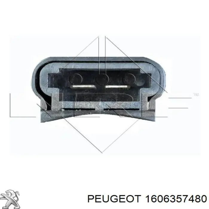 Ventilador interior Peugeot/Citroen 1606357480