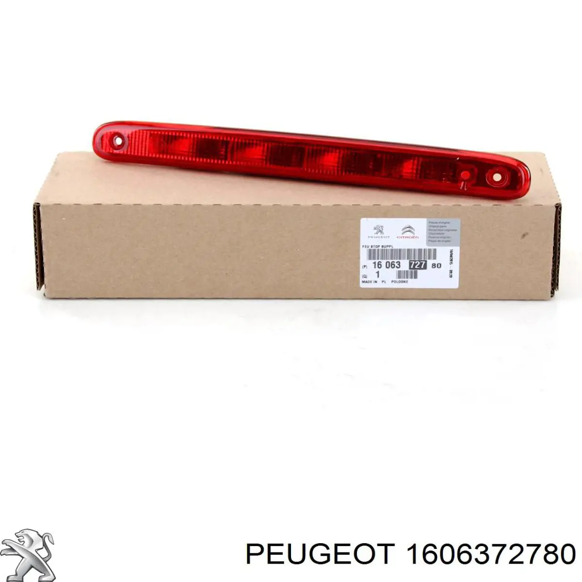 1606372780 Peugeot/Citroen Luz central de freno