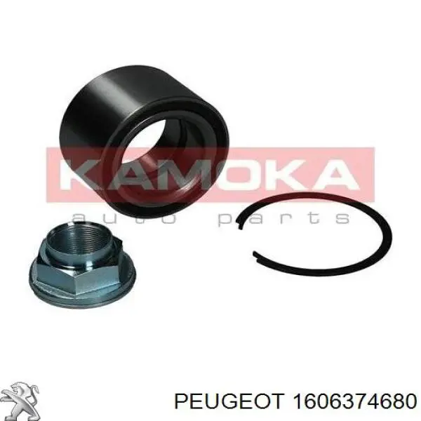 1606374680 Peugeot/Citroen cojinete de rueda delantero