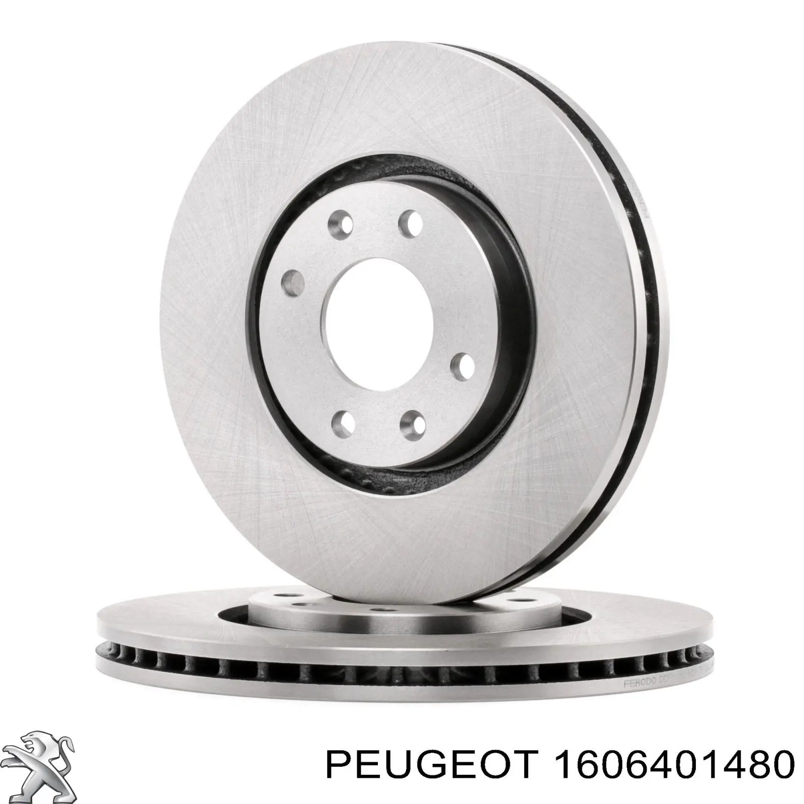 Freno de disco delantero Citroen C4 UD