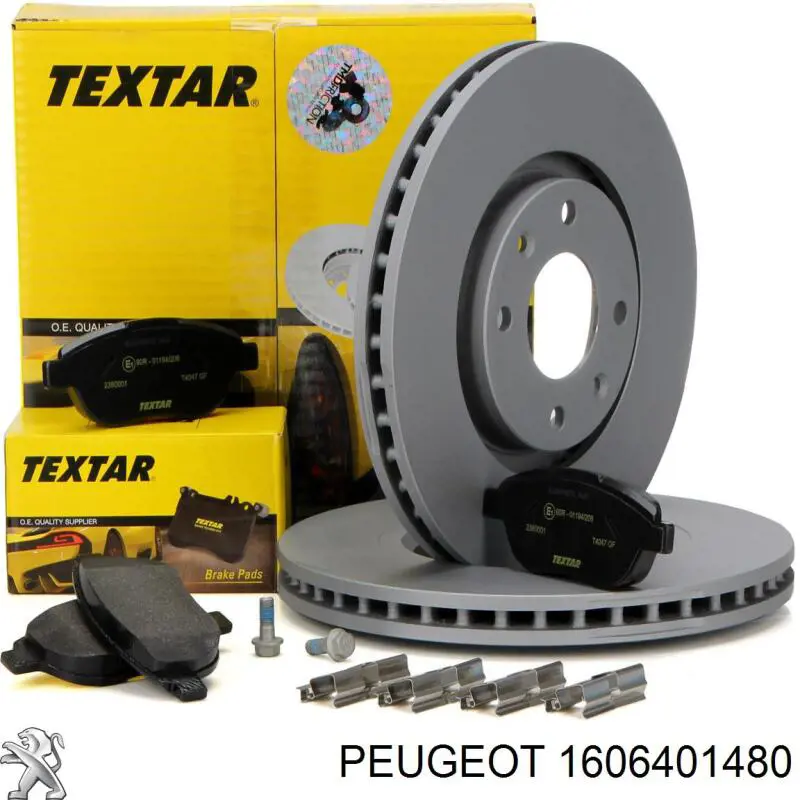 Freno de disco delantero Citroen C4 UD