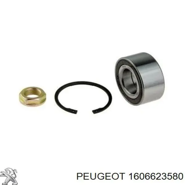 Cojinete de rueda delantero Peugeot/Citroen 1606623580 precio, desde 52,92 EUR