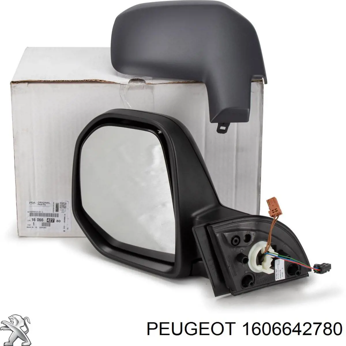 1606642780 Peugeot/Citroen espejo retrovisor izquierdo
