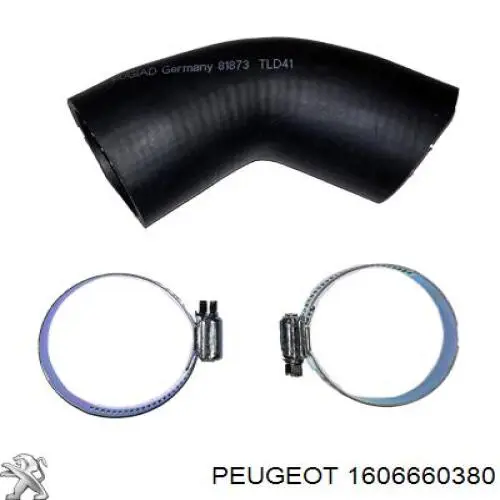 Comprar 1606660380 Peugeot/Citroen Tubo intercooler
