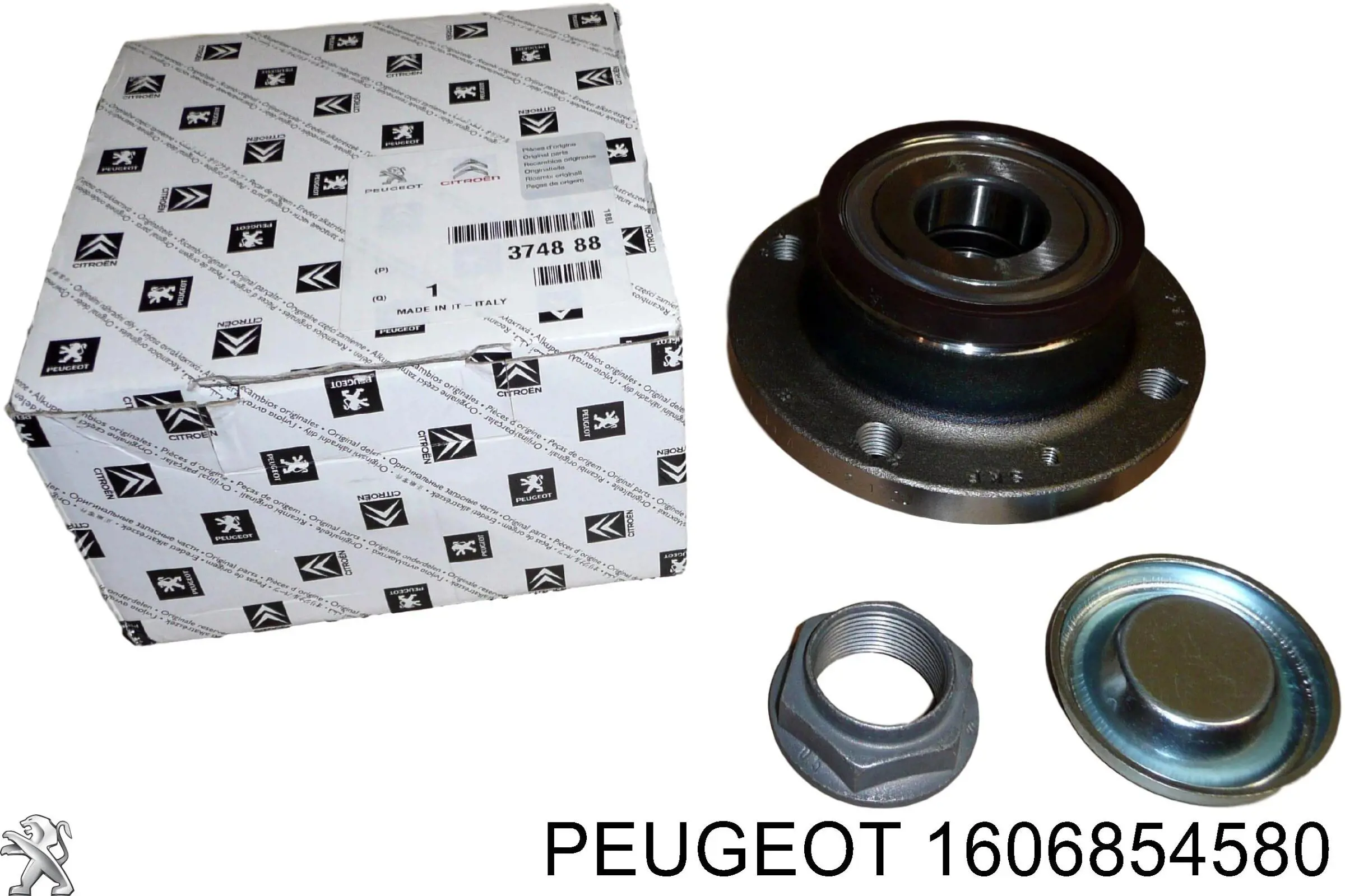Tope de muelle trasero 1606854580 Peugeot/Citroen