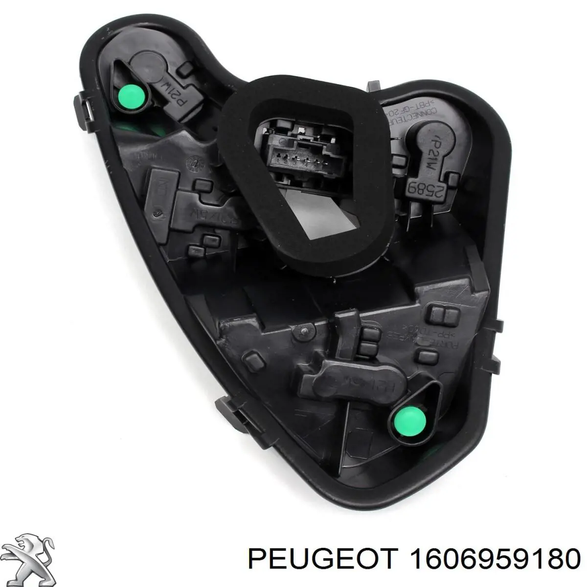 1606959180 Peugeot/Citroen Placa de contacto de luz trasera