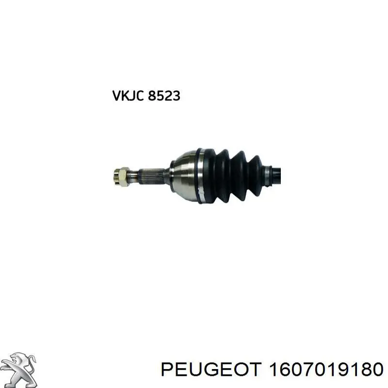 Semieje delantero izquierdo Peugeot/Citroen 1440106080 precio, desde 130,30 EUR