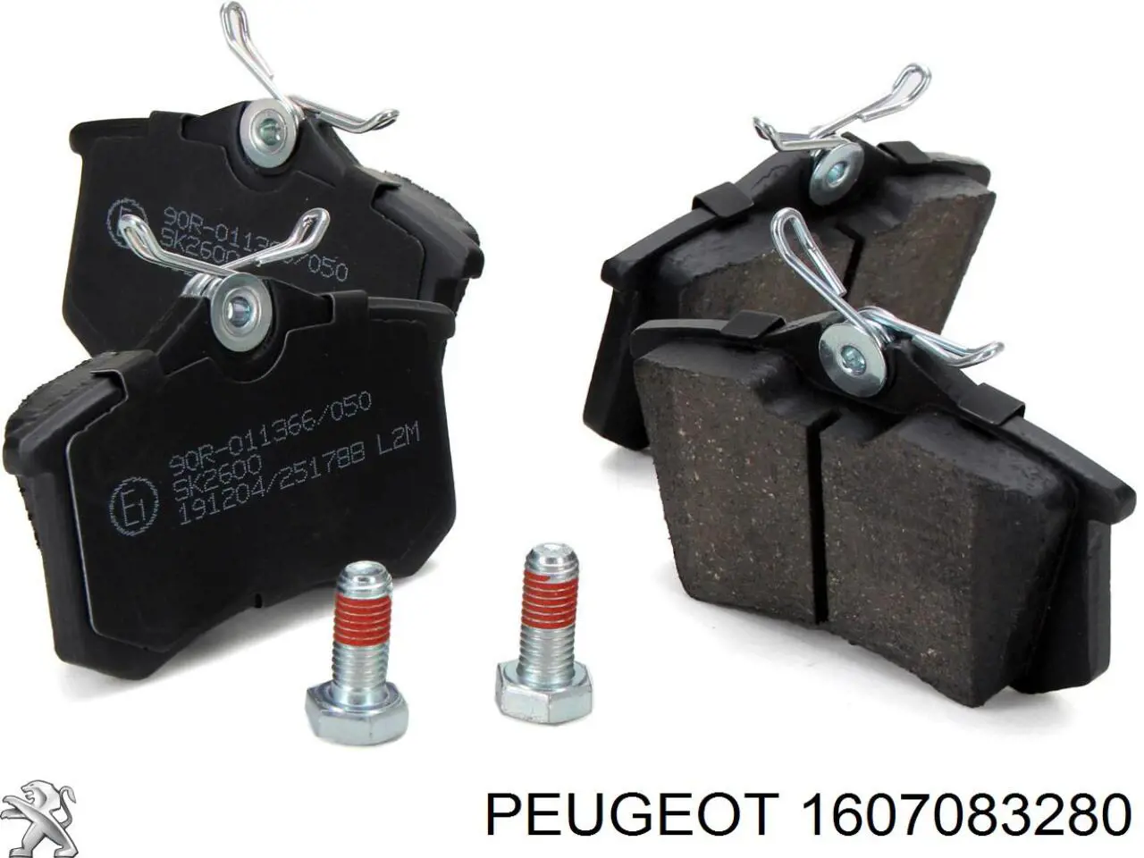 Pastillas traseras de freno Peugeot/Citroen 1607083280 precio, desde 29,22 EUR