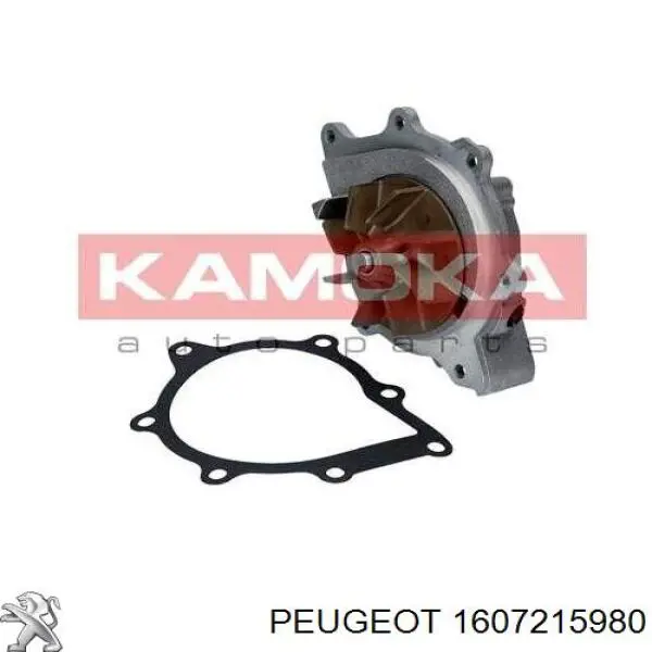 Bombeadora de agua Peugeot/Citroen 1607215980 precio, desde 34,67 EUR