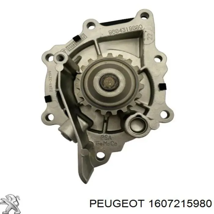 Comprar 1607215980 Peugeot/Citroen Bomba de agua para motor