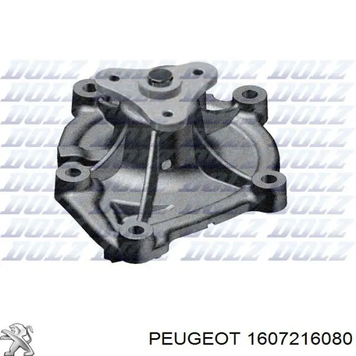 1607216080 Peugeot/Citroen bomba de agua