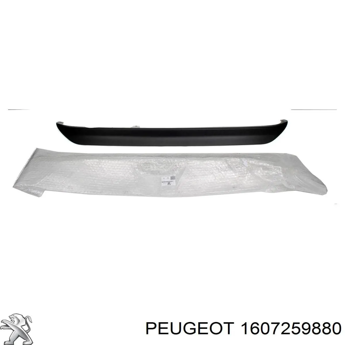 Moldura del parachoques trasero Peugeot/Citroen 1607259880 precio, desde 55,52 EUR