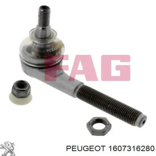 Rótula de barra de acoplamiento Peugeot/Citroen 1607316280 precio, desde 11,02 EUR