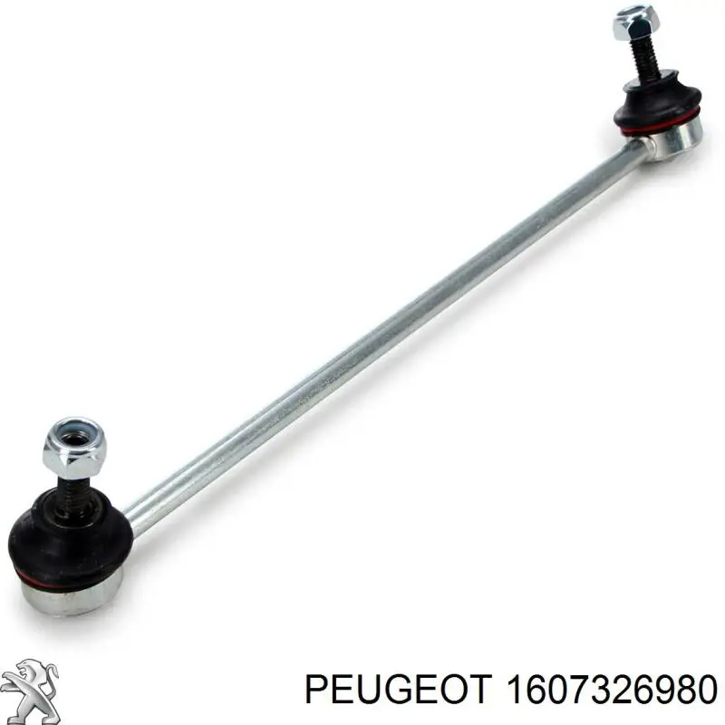 Barra estabilizadora delantera izquierda 1607326980 Peugeot/Citroen