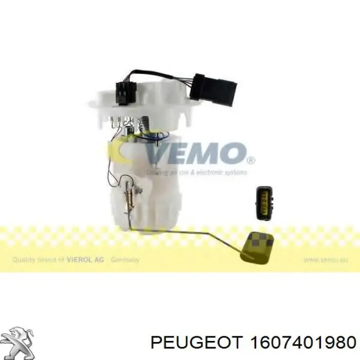 Bomba de combustible Peugeot/Citroen 1607401980