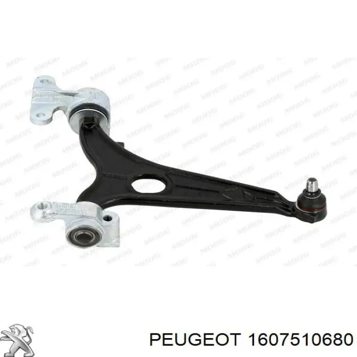 1607510680 Peugeot/Citroen barra oscilante, suspensión de ruedas delantera, inferior izquierda
