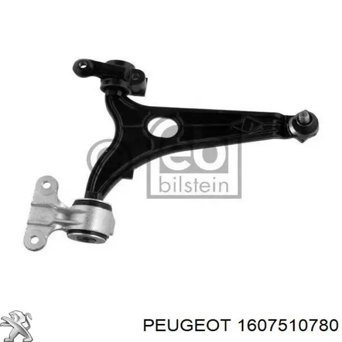 Comprar 1607510780 Peugeot/Citroen Brazo inferior derecho de la suspensión delantera