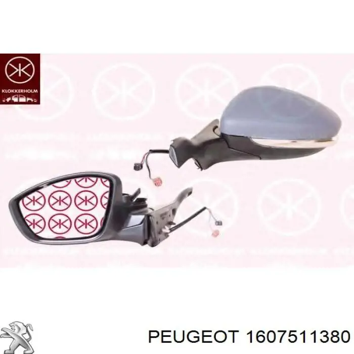 Espejo izquierdo Peugeot/Citroen 1607511380 precio, desde 87,94 EUR